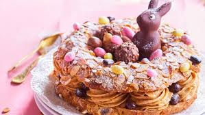 Nid De Paques En Paris Brest Dessert Gastronomique Nid De Paques Gateau De Paques Facile