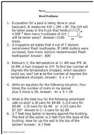 What Are Some Good Math World Problems For 8th Graders 8th Grade Math Problems Math Word Problems Word Problems