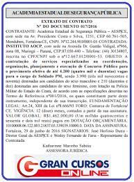 Concurso Pm Ce 2016 Nivel Medio Assina Contrato Com Organizador Edital Nos Proximos Dias Para Oferta De 4 2 Mil Vagas
