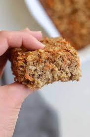 Carrot Cake Baked Oatmeal Hummusapien Recipe Baked Oatmeal Baking Carrot Cake Bars
