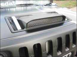 Hummer Parts And Accessories Hummer H2 Hood Scoop Smooth Paint Ready Hummer Hummer H2 Hummer H2 Accessories