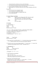 Jawaban ayo kita berlatih 1 4 halaman 22 dengan cara nya brainly. Rpp Matematika Smp Kelas 8