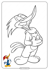 Woody woodpecker coloring page free printable coloring pages. Free Printable Woody Woodpecker Coloring Pages 10