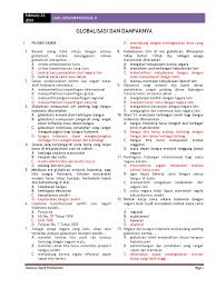 Esai/essay/uraian untuk kelas 9/ix smp/mts. Soal Ips Kelas 9 Dibawah Ini Beberapa Dampak Masnurul