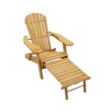 Wood tends to give more than other materials, so these dont always require cushioning. Newby Adirondack Armchair Lounger With Slide Away Leg Rest Trueshopping