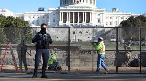 After a large group of donald trump supporters stormed the us capitol building in washington dc, construction crews began erecting a tall fence around it. Security Tightened Around The Hill After Protesters Storm The Capitol Wtte
