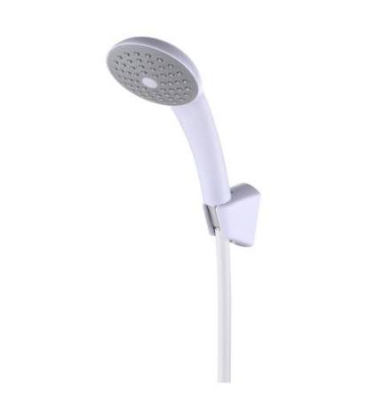 ฝักบัวพร้อมสายและขอแขวนครบชุด WASSERO BN WS0555 สีขาว Ben