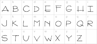 In typography, a serif is the small extra stroke found at the end of the main vertical and horizontal strokes. Architect Handwriting Hand Writing