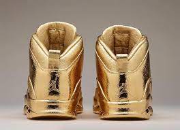 Such as the solid gold ovo jordans valued at $2 million. Jordan 10 Ovo Gold Matt Senna Sneakernews Com
