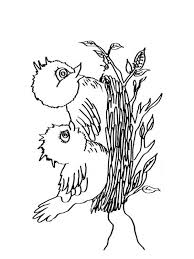 Ast mit blaettern und nest ausmalbild 4. Birds Nest Coloring Page 1001coloring Com