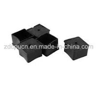 Bloque de amortiguación cuadrado de goma negra para silla ...