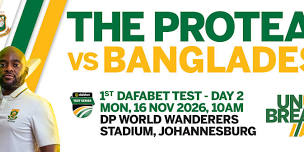 South Africa vs Bangladesh - Day 2