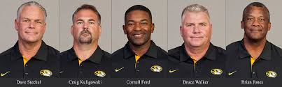 Missouri football's coaching staff built