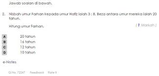 Cik gu sharulazman mohd ghazali (sk lktp tembangau 3, bera, pahang). Icerdik Soalan Matematik Tahun 5 Topik Nisbah Ada Facebook