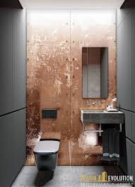 Copper Love Architecture Bathroom Toilet Design Luxury Bathroom