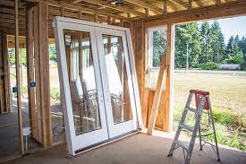 Though most french doors are a pair of doors that open inward or outward, the most basic definition of the french door is any door that, outside of the outer casing, is entirely glass. Installing Out Swing Double Exterior French Doors Extreme How To