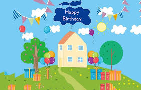 Use tiles for easier installation or for an amazing finish. Peppa Pig S House Wallpaper Kolpaper Awesome Free Hd Wallpapers