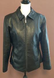 Women S Wilson S Leather Pelle Studio Zippered Thinsulate Lined Jacket Size L Line Jackets Jackets Wilsons Leather