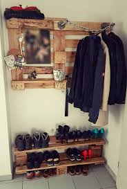 Diy Garderobe Paletten Garderobe Europalette Garderobe Garderobe