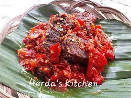 Resep Dendeng Balado Basah Khas Minang Oleh Herda S Kitchen Resep Resep Masakan Pedas Resep Dendeng