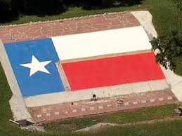 The flag of texas is the official flag of the u.s. A Massive Texas Flag Mural Is Being Painted Off I 30 In Dallas Metroplex Social