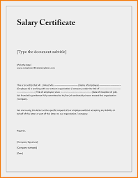 Use this sample cover letter as an example. Certificate Of Employment With Compensation Format Sansu Pertaining To Sample Certi Employment Letter Sample Letter Of Employment Letter Of Employment Template