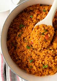 Especially when i serve them with breaded pork cutlets. Easy Spanish Rice Recipe 4 Ingredients Video A Spicy Perspective