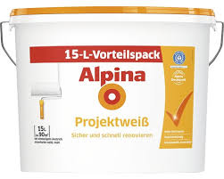 Es ist eine hochdeckende und leicht zu verarbeitende dispersionsfarbe. Alpina Badfarbe Und Kuchenfarbe Weiss 5 L Bei Hornbach Kaufen