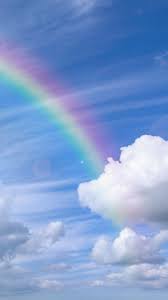 Aesthetic wallpapers rainbow magic rainbow sky rainbow colors. Blue Sky Rainbow Wallpapers Wallpaper Cave
