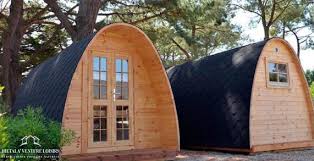 Pod Camping Cabane Mobil Home Insolite Bungalow Bois Atypique De 3 Ou 4 Couchages Arrive Chez Vous Deja Monte Id Fenetre Double Vitrage Cabane Chalet Bois