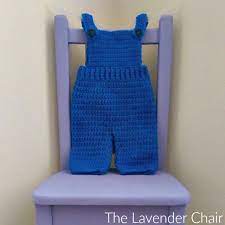 Overall Crochet Pattern The Lavender Chair