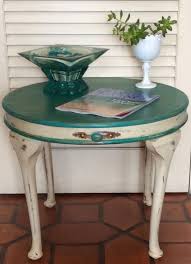 Small Round Coffee Table End Table Turquoise Painted Coffee Tables Wood Coffee Table Makeover Coffee Table Refinish