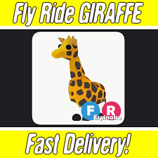 Roblox Adopt Me Legendary Giraffe Pet Fly Ride Fr Fr Fast Delivery Cute Tumblr Wallpaper Pet Adoption Party Roblox