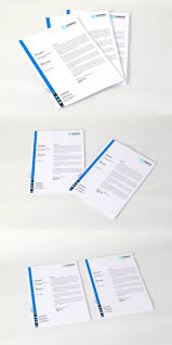 A4 Letterhead Mock Up By Retrobox On Envato Elements Letterhead Invoice Template Mockup
