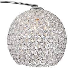 Possini Euro Glitz Crystal And Chrome Arc Floor Lamp 1g408 Lamps Plus Arc Floor Lamps Floor Lamp Lamps Plus