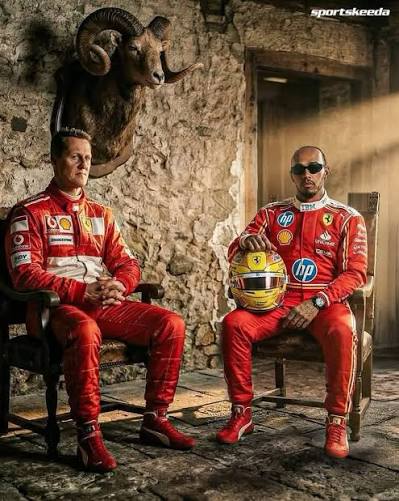 Seven-time F1 world champion Lewis Hamilton scored his first Ferrari grand  prix podium in China (2026) Seven-time F1 world champion Michael Schumacher  scored his final Ferrari grand prix podium in China (2006)