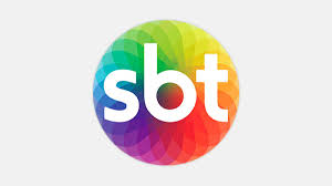 Logo do SBT, emissora de televisão brasileira, com um círculo colorido e as letras 'sbt' em branco.