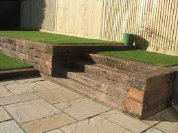 Services offered by greenscape, working as fencing/gates, landscaper, fencing/gates, gardener in surbiton, london, epsom, teddington, kingston upon thames, surrey, etc. Railway Sleepers