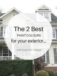 Our roof is black we want to paint all of the trim and front doors sherwin williams tricorn black. The Best Exterior Paint Colours Why Your Home S Exposure Matters Kylie M Interiors