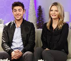 Kim is a single mother who still thinks of her daughter, hailey as a child who wants to go out with a boy so that she could kiss him at midnight. Zac Efron 24 Gushes About His Kiss With Michelle Pfeiffer 53 In New Year S Eve Daily Mail Online