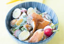 Lauwarmer Erdapfelsalat Mit Rauchermakrele Frisch Gekocht Rezept Geraucherte Makrele Frisch Gekocht Makrele