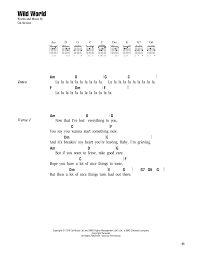 Wild World By Cat Stevens Guitar Chords Lyrics Guitar Instructor