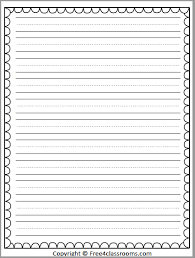 Get 80+ fun handwriting worksheets. Free Printable Writing Paper Stationary Primary Lines Free4classrooms