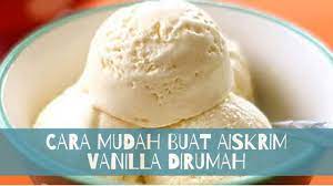 Ketahui cara membuat butterscotch pisang dengan ice cream vanila. Cara Mudah Buat Aiskrim Vanilla Homemade Vanilla Ice Cream Youtube