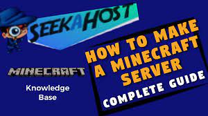 Parts of this tutorial can cause security risks, you should you have a parent with you and do not download anything extra. How To Make A Minecraft Server A Complete Guide To Setup A Minecraft Server Seekahost