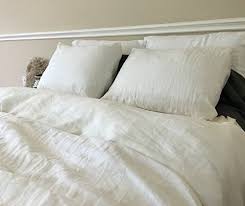 Everly linen twin sheets set, 100% stonewashed french linen bed sheets deep pocket sheets, 4 pieces (1 flat sheet, 1 fitted sheet, 1 pillowcase) natural flax bedding set, white $99.99 $ 99. Amazon Com Soft White Duvet Cover Soft White Linen Duvet Cover Off White Bedding Custom Bedding Linen Bedding Queen Duvet Cover King Duvet Cover Twin Duvet Cover Full Duvet Cover Free Shipping Handmade