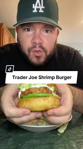 Trader Joe's Shrimp Burger Recipe with Avocado and Tartar Sauce