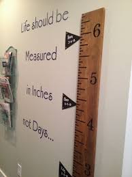 Fun Idea For A Family Growth Chart 1970 Dogwood Street