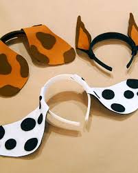 Show quality dalmatians can cost $5000 and up. Felt Puppy Ears Headband Martha Stewart