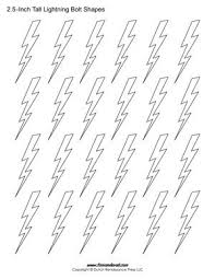 Printable Lightning Bolt Templates Light Bolt Shape Pdfs Lightning Bolt Flash Lightning Bolt Bolt
